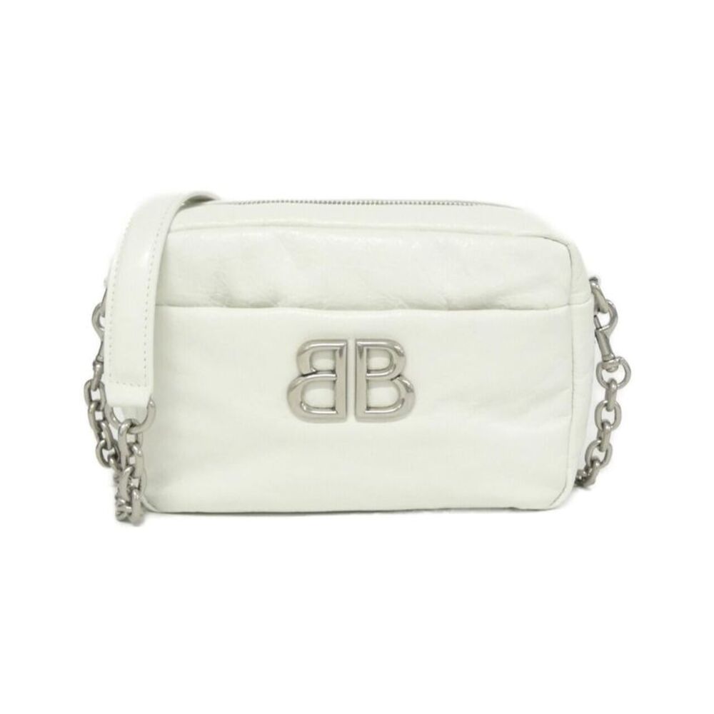 Balenciaga Monaco Camera Bag Calf Shoulder Bag